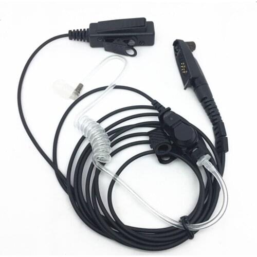Air guide earphone Finger PTT for motorola GP328Plus GP338Plus GP344 PRO5150 GL2000 EX560 EX560XLS EX600 two way radios