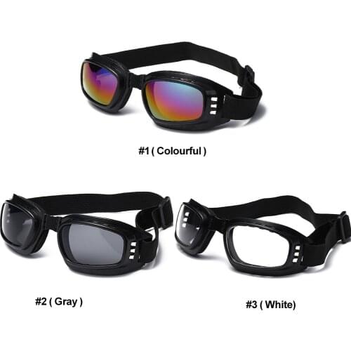 Avant-garde Simple Style Fashion PC PVC Motorcycle Goggles Goggles Wear-resistant Cross-country Sports Glasses