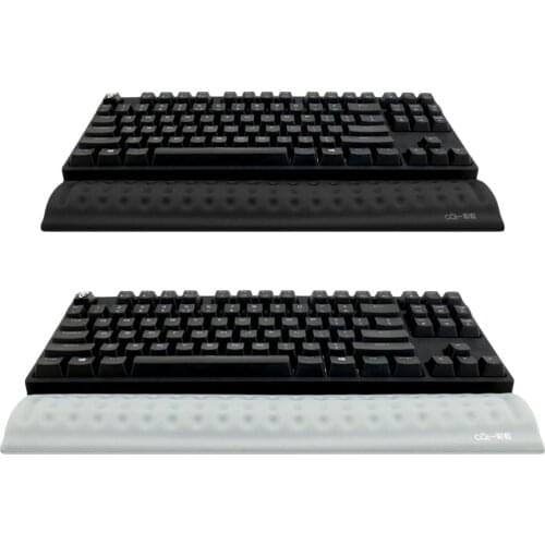 Besegad Keyboard Wrist Rest Ergonomic Memory Foam Wrist Support Pad Cushion for Laptop Computer Desktop Surfing Gaming Typing