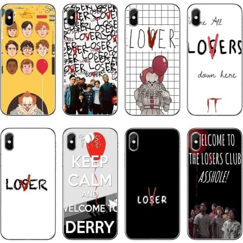 Movie It Losers Club Lover Accessories Phone Case For iPhone 11 Pro XS Max XR X 8 7 6 6S Plus 5 5S SE 4S 4 iPod Touch 5 6