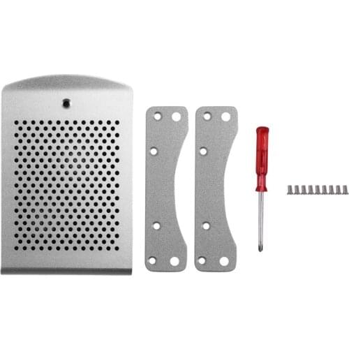 For Raspberry Pi 3 Case Aluminum Case Metal Enclosure Box Compatible with for Raspberry Pi 3 Model B