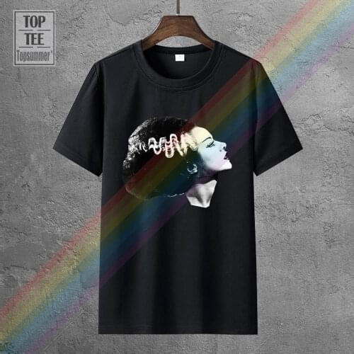 Bride Of Frankenstein T Shirt Classic Cult Horror Movie Film Halloween