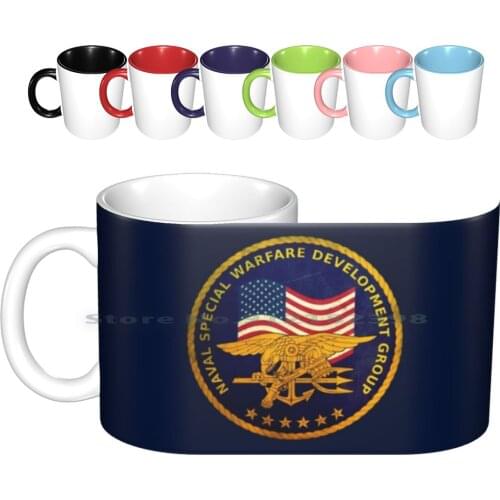 Naval Special Warfare Development Group-Vintage Look Ceramic Mugs Coffee Cups Milk Tea Mug Naval Special Warfare Development
