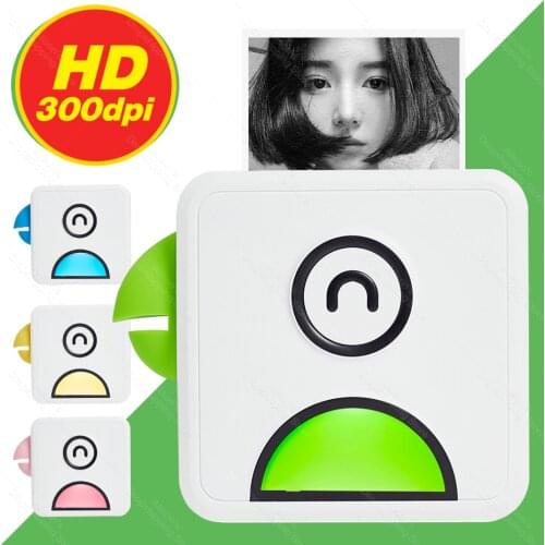 Poooli L2 Pocket Thermal Printer Mini 300DPI Bluetooth Phone Printer for Receipt Photos Label Sticker With Free APP