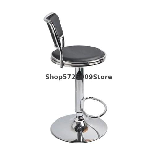 Armless Computer Chair Workbench Chair Bar Chair Stool Counter Round Stool Staff Stool Back Seat Height Adjustment