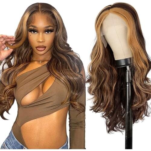 Line hair Colored Wigs