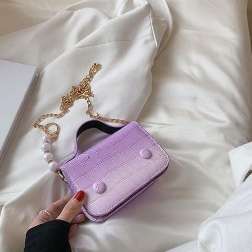 High Quality Mini Handbags For Women Pu Leather Shoulder Bag Designer Retro Lady Crossbody Bag Animal Prints Small Square Bag