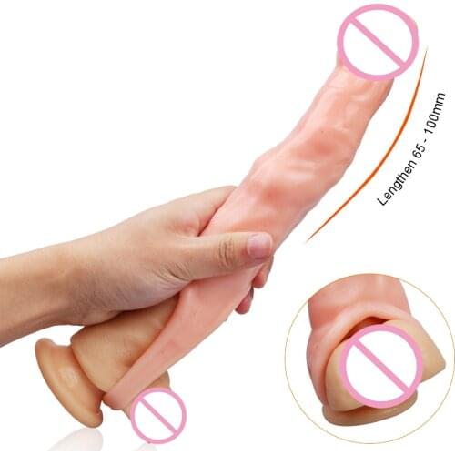 Reusable Penis Enlargement Silicone Rubber Condoms Penis Extension Ring Sleeve Male Cock Delay Ejaculation sex toys for Men
