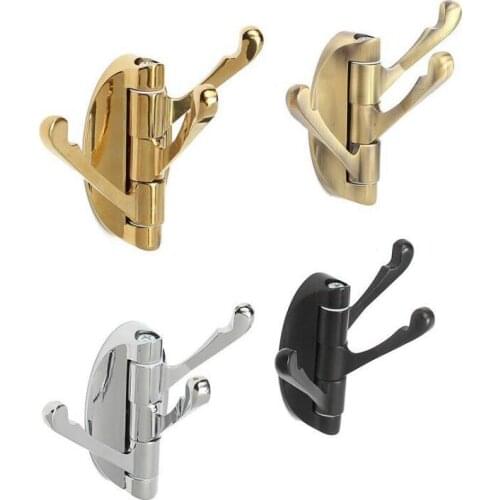 Zinc Material Nail Wall Mounted Robe Hooks