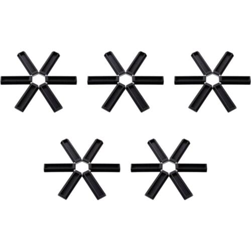 Non-Slip Pot Pad Heat Eat Mat Kitchen Folded Against The Hot Pad Table Mat The Dishes Insulation Pad-ABUX