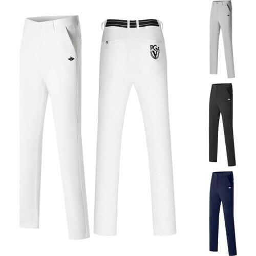 2021 Golf Clothing Mens Autumn Leisure Sports Breathable Wicking Trousers Quick-Drying Stretch Outdoor Pants High Quality