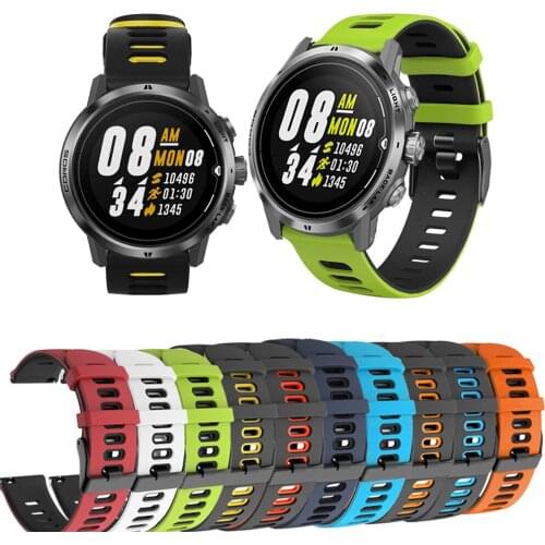 Silicone Strap Correa Wrist Band for COROS APEXPro / APEX 46mm /APEX 42mm Watchband For COROS PACE 2 PACE2 Bracelet ремешок
