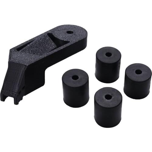 Silicone Solid Spacer With Y Axis Wire Restraint Cr-10 Solid Bed Mount Strain Relief Bracket For Cr-10/Cr10S/Cr-X Ender-3