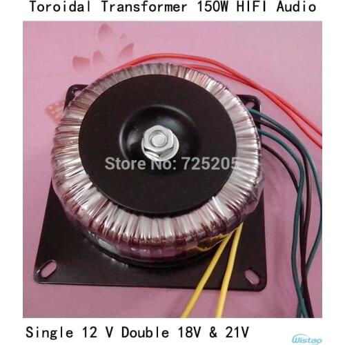 Toroidal Transformer 150W HIFI Audio Amplifier Dedicated Single 24V &12V 100W Pure Copper Small Class A Amp DIY