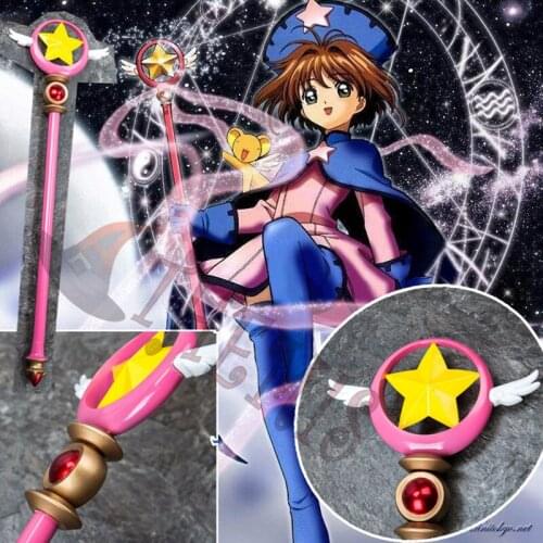 MMGG The Magic Card Girl Sakura Star Staff Cardcaptor Sakura Magic Wand High Quality Same As Original Character