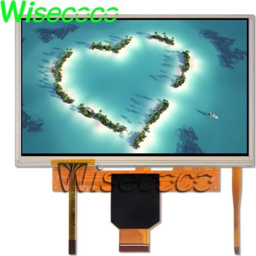 Wisecoco 7 INCH 800x480 TFT LMS700KF15 LCD Display Touch screen assembly panel digitizer LMS700KF23 LCDs
