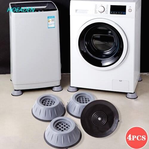 4 Stuks Universele Anti-Vibratie Voeten Pads Wasmachine Rubber Mat Anti-Vibratie Pad Droger Koelkast Base Vaste non-Slip Pad