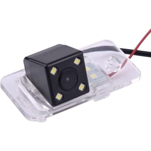 4 LED Night Vision Backup Rear View Camera Car fit for Audi A1 A3 A4 S4 RS4 A5 S5 RS5 Q5 A6 S6 A7 S7 TT 2010-2012 2013 2014 2015