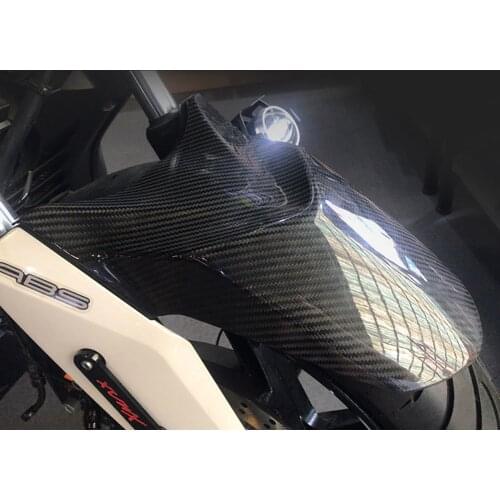 Motorcycle Accessories Real Carbon Fiber Front Wheel Fender Mudguard Mud Guard for YAMAHA X MAX XMAX 300 XMAX250 2017 2018