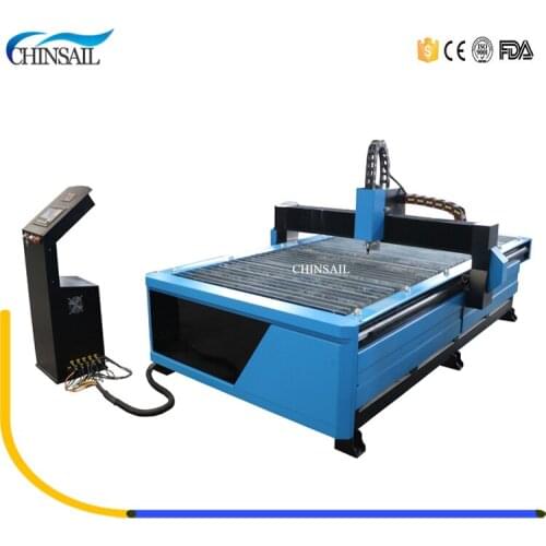 CHINSAIL CXP1530 cnc plasma cutting machine with flame cutting head for option
