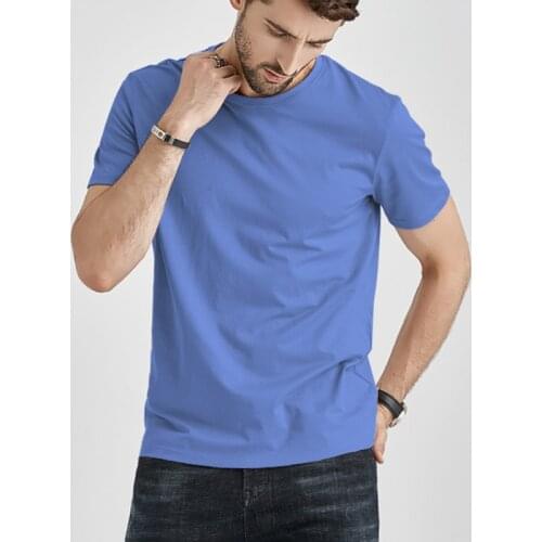 Factory Sale Summer T-Shirts Men Cotton Male Tshirt Solid Short/Long Sleeve Female Plain Tee Shirt Women No Brand Logo Basic Top