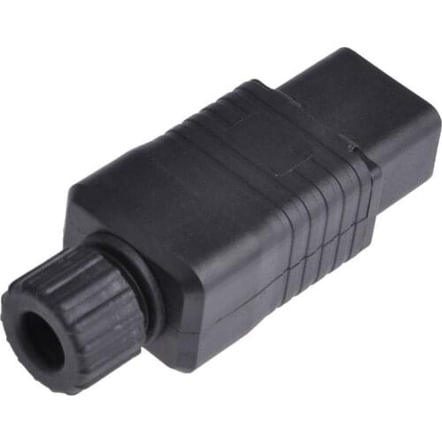 IEC 320 C19 Female AC Socket, EN 60320 C19 16A 250V 20A/125V AC Power Connector,IEC C19 Rewirable DIY Socket,C19 Screw Lock AC P