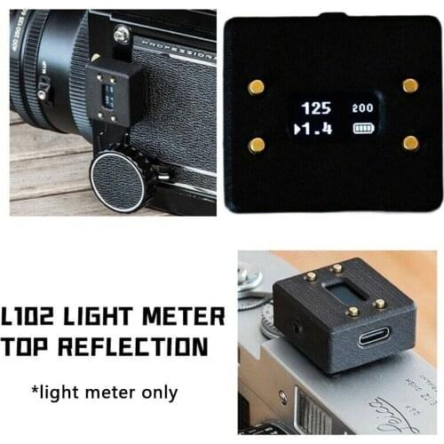 L102 Photography Mini Camera light meter Set-top Reflection Film Luminometer 6-6400 Incident Change Metering Boots Bottom L Y0D8