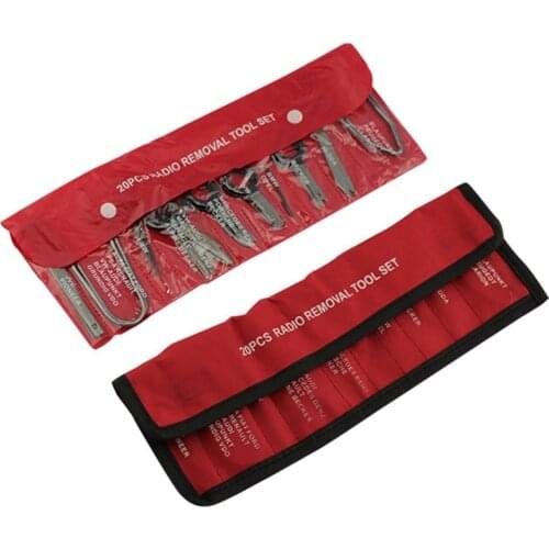 20 Pcs Car Speaker Disassembly Tool Set Automobile Stereo Removal Radio Keys Remove Tools Repair Modification Practical