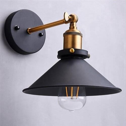 Industrial E27 Wall Sconce Vintage Loft Wall Light Indoor Lamp for Bedroom Living room Lighting Adjustable Lights on the wall