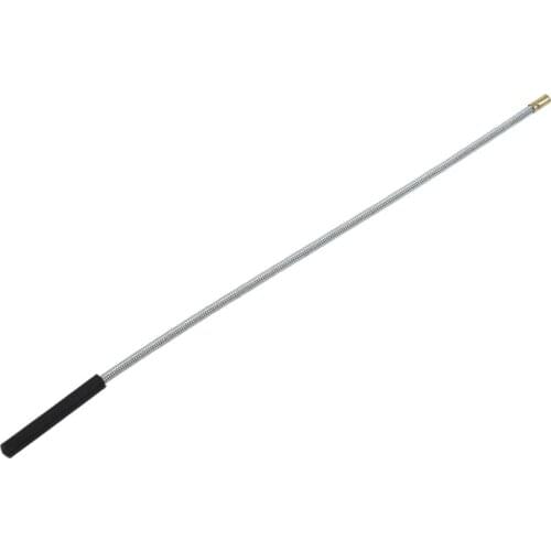 New Auto Repair Flexible Slender Metal Magnet Pick up Tool Black+Silver