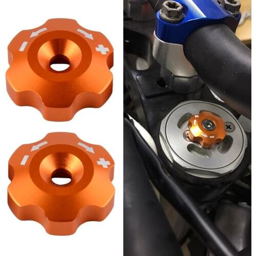 Front 48mm WP Fork Knob Adjuster For KTM 690 1050 1090 1190 1290 Enduro Duke SMC SMR Adventure ADV Supermoto R Superduke
