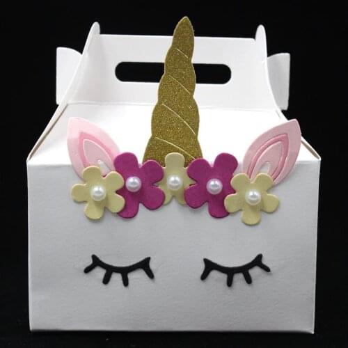 Build up Unicorn Metal Cutting Dies for DIY Scrapbooking/photo album Decorative Embossing DIY Paper Card