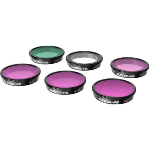 Sunnylife Insta360 GO 2 Lens Filter ND4 ND8 ND16 ND32 CPL MCUV ND Combo Filters Set For Insta360 GO 2 Action Camera Accessories