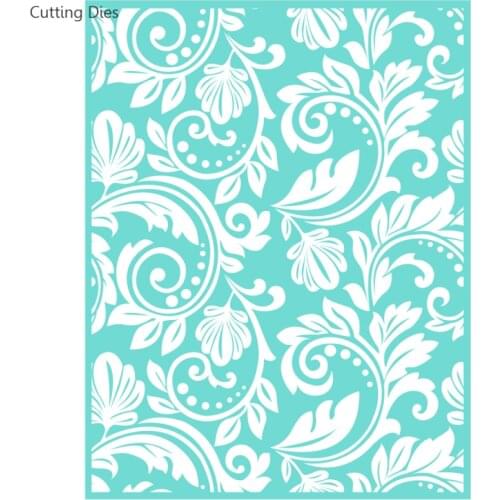 Vintage Flower Printed Self-Adhesive Silk Screen Printing Stencil Mesh Transfers For Bags T-Shirt Diy Home Decoration