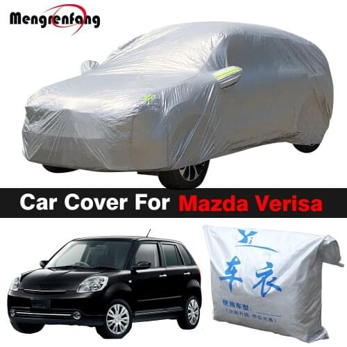 Outdoor Car Cover MPV Anti-UV Sun Shade Snow Rain Protection Cover Dustproof For Mazda Verisa