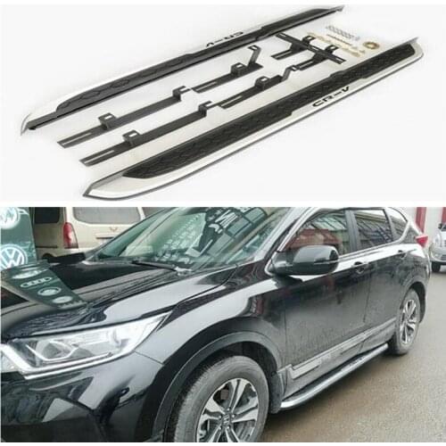 High Quality Pedal Running Board Side Step Bar Door Fixed Nerf For Honda CRV CR-V 2017 2018 2019 2020 2021