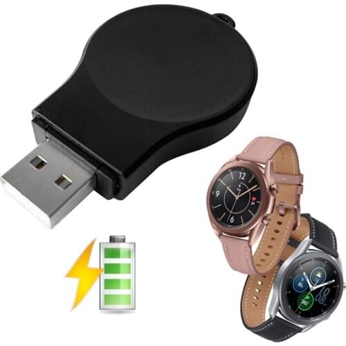USB Charger for samsung-Galaxy Watch 3 41/45 R840 R850 Charger For Active 2/1