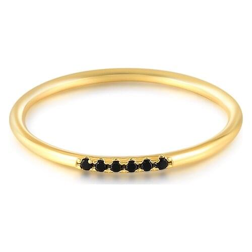 AIDE Elegant 925 Sterling Silver Rings with Bijou Finger Ring For Women Fashion Party Wedding Jewelry Diamond Gold Ring as Gift