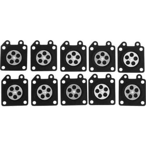10Pcs Carburetor Diaphragm Gasket Kit Assembly Fit For Walbro WA WTA WY WYJ WYK WYM WYP WZ Carburetor Chainsaw Parts