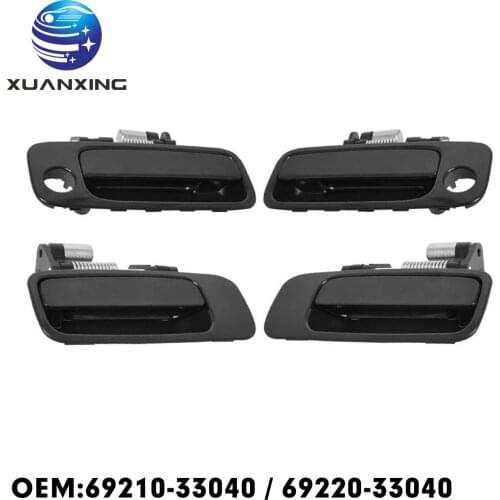 4PCS 69210-33040 69220-33040 For Toyota Camry 1997-2001 Outside Door Handle