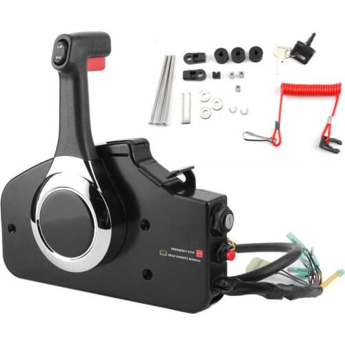 Boat Remote Control Box Outboard Motor Throttle Remote Control Box Side Mount 24800‑ZZ5‑A02 Fit for Honda Engine