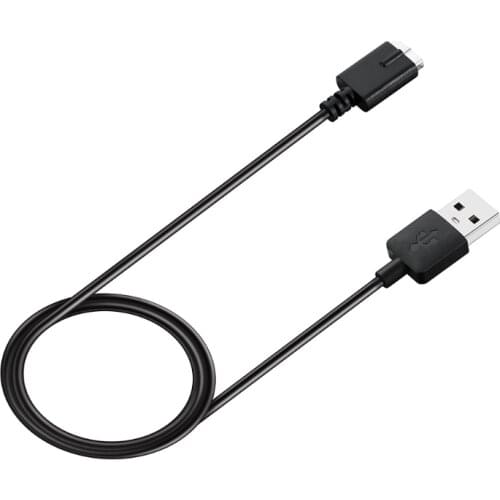 Black 1M USB Charging Cable Cord Fast Charger Line For Polar M430 Running Watch