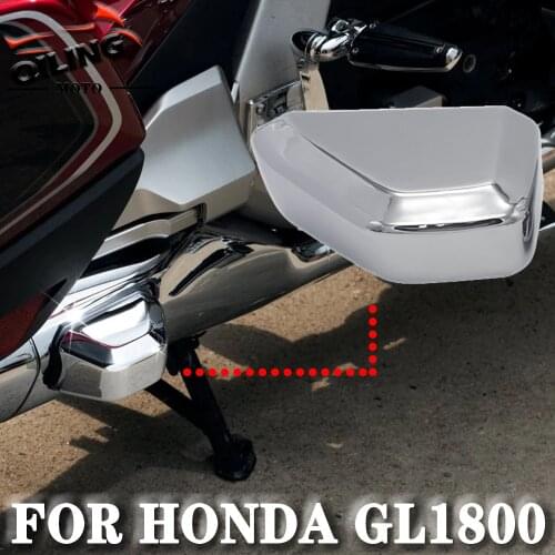 For Honda GoldWing 1800 GL1800 2018 2019 2020 Saddlebag Guard Covers Chrome Saddlebag Guard Covers Motorcycle Decorative Frame