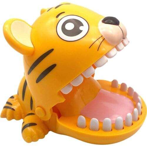 Bite Finger Toy Tiger Teeth Toy Animal Biting Finger Dentist Game Toy For Kids Funny Gags Toys Adults Party Game