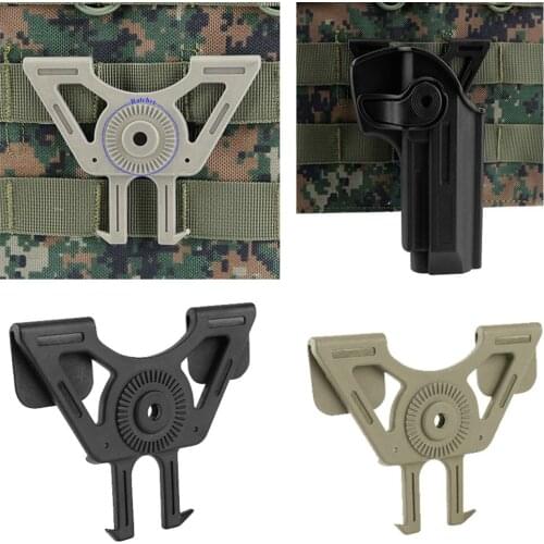 Holster Magazine Molle Attachment Plate Carrier Belt Body Armor Load Bearing Equipment Vest Tactical Bag Pouch MG-ACC-10