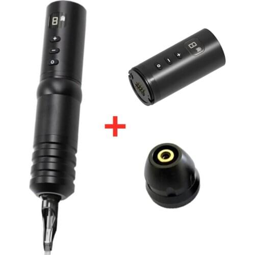 2021 New Arrival Revolutionary Wireless Tattoo Pen machine mabuchi motor Built-in 4 batteries professional tattoo gun for master