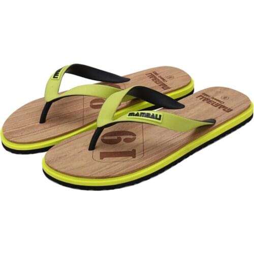 Mens Flip Flops Summer Fashion Soft-Soled Wear-Resistant Non-Slip Sandals Korean Casual Indoor Outdoor Vacation Beach Slippers