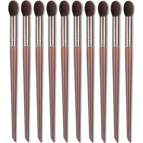 OVW 10 pcs set Goat hair Highlight makeup brushes soft eye brush Blending brush