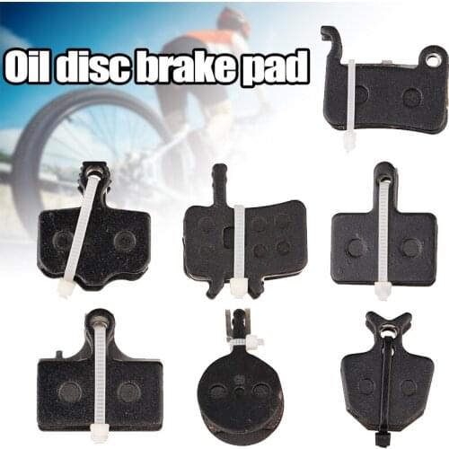 New 1 Pair Bicycle Disc Brake Pads Resin Semi-Metal Brake Lining Various Sizes and Shapes for Road Bike Mountain Bike N66