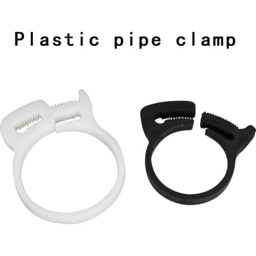 Plastic pipe clamp plastic Fittings clamp clamp plastic hose clamp plastic fasteners 10 Pcs